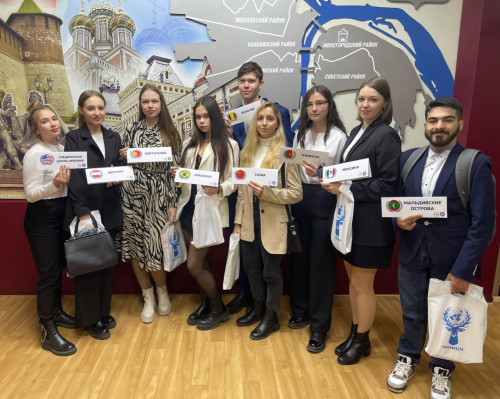 Студенты ИГН приняли участие в юбилейной XV Нижегородской Международной Модели ООН