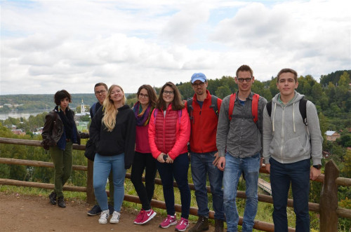 Поездка в Плёс для студентов из Европы