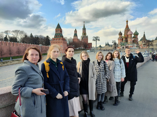 Культурная поездка в Москву
