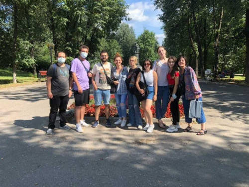 Students of Yeditepe University at Russian Language Courses at IvSU 