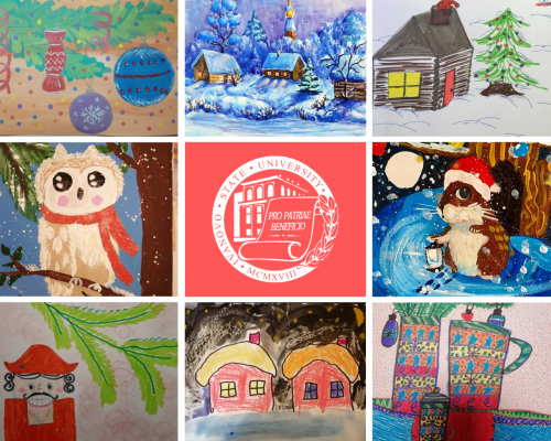 Онлайн-выставка детского творчества «Зимняя сказка!»