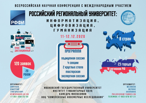 Научная конференция «Российский региональный университет: информатизация, цифровизация, гуманизация»