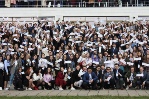 Students of IvSU Institute of Humanities at Moscow United Nations Model