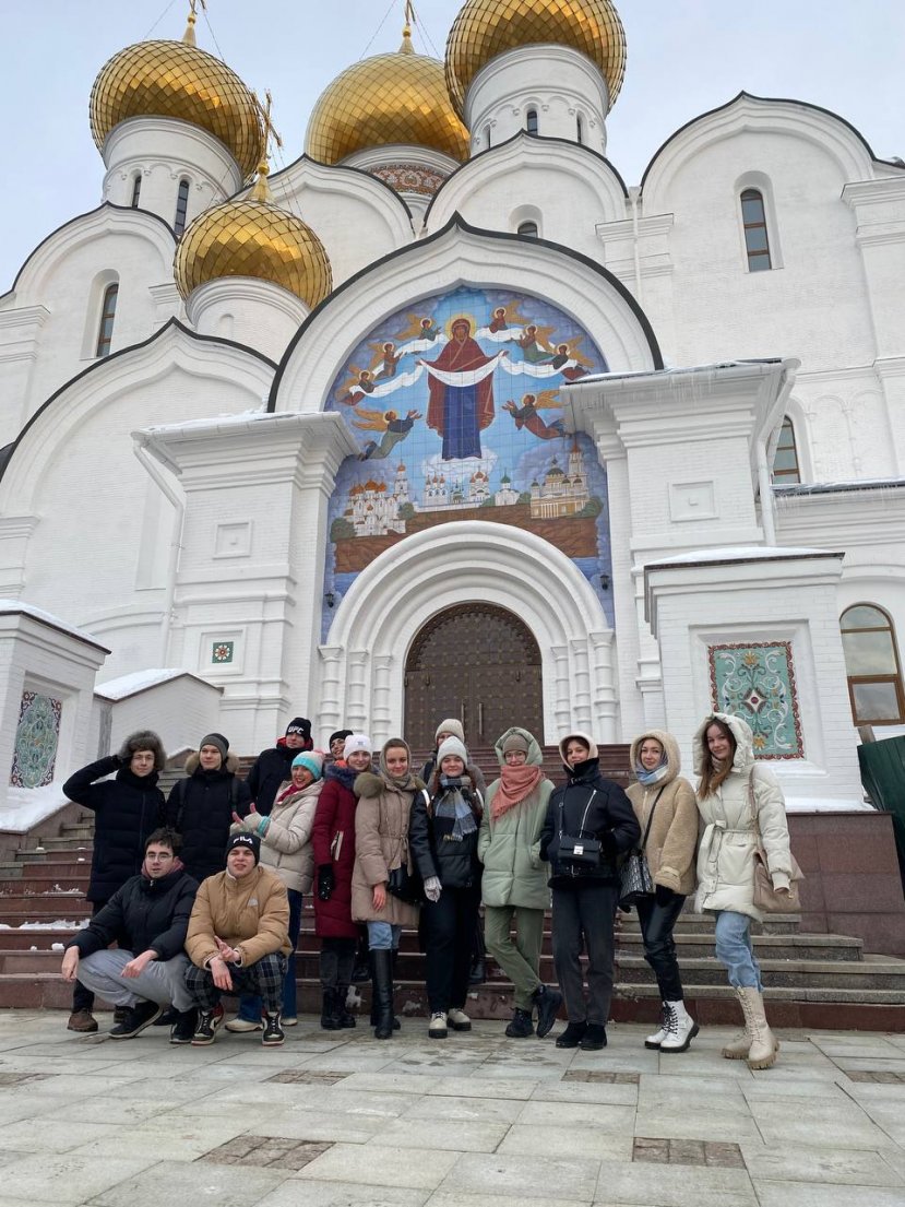 Студенты ИСЭН побывали на экскурсии в Ярославле