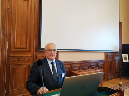 Профессор А.А. Корников представил доклад на конференции в Эрмитаже