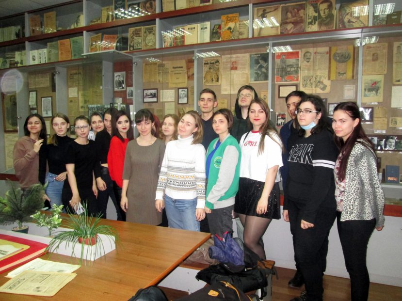Студенты-журналисты посетили Литературно-краеведческий музей «Писатели Ивановского края»