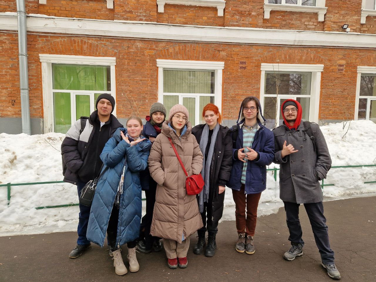 Студенты кафедры зарубежной филологии на зимней школе перевода в Москве
