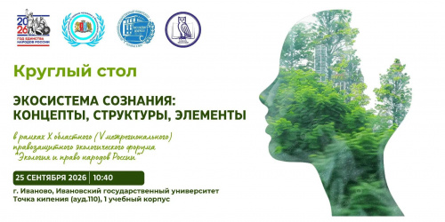 Круглый стол «Экосистема сознания: концепты, структуры, элементы»