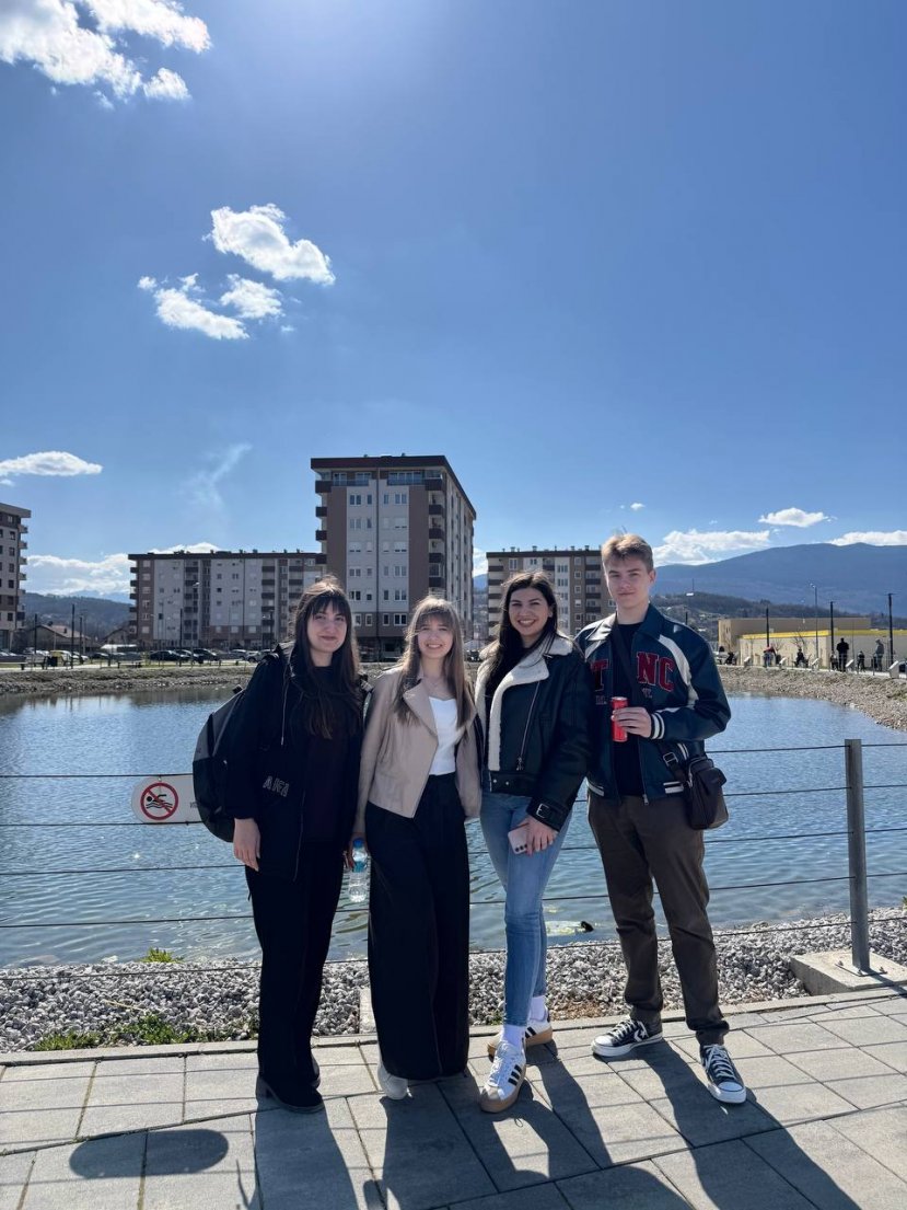 IvSU students visited East Sarajevo as part of an exchange program 
