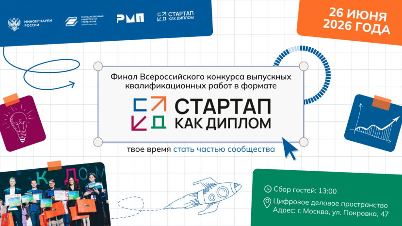 «Твое время» на Финале Конкурса «Стартап как диплом» 2026